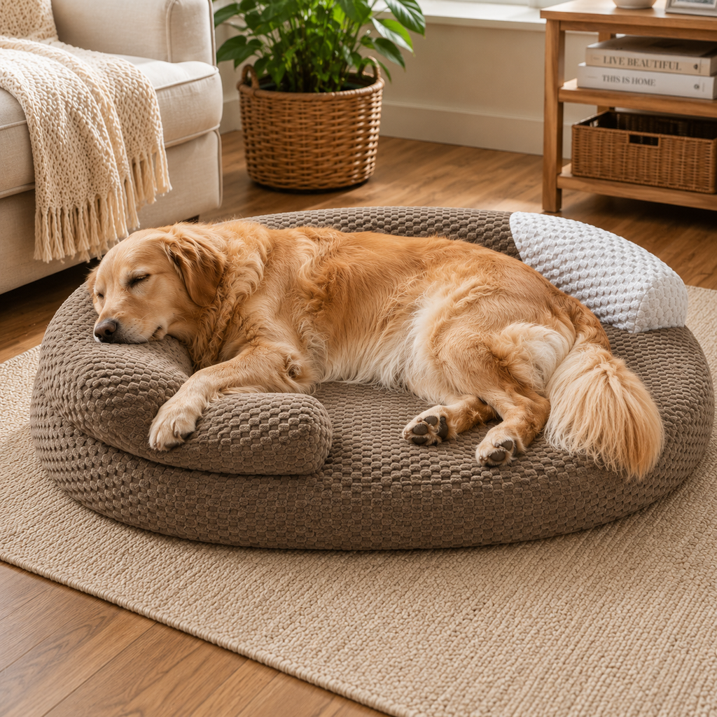 CAMA ORTOPÉDICA CON MEMORY FOAM