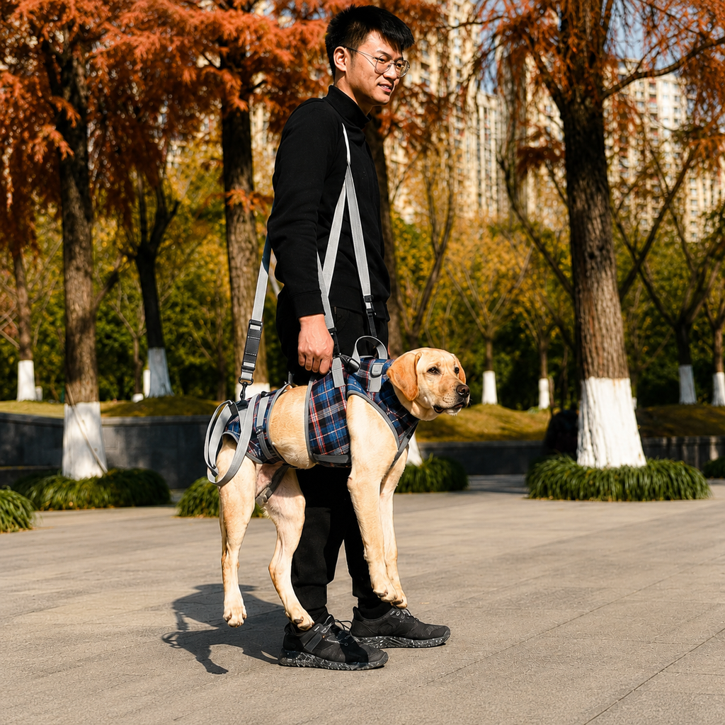 ARNÉS EN PECHERA Ó PATAS TRASERAS