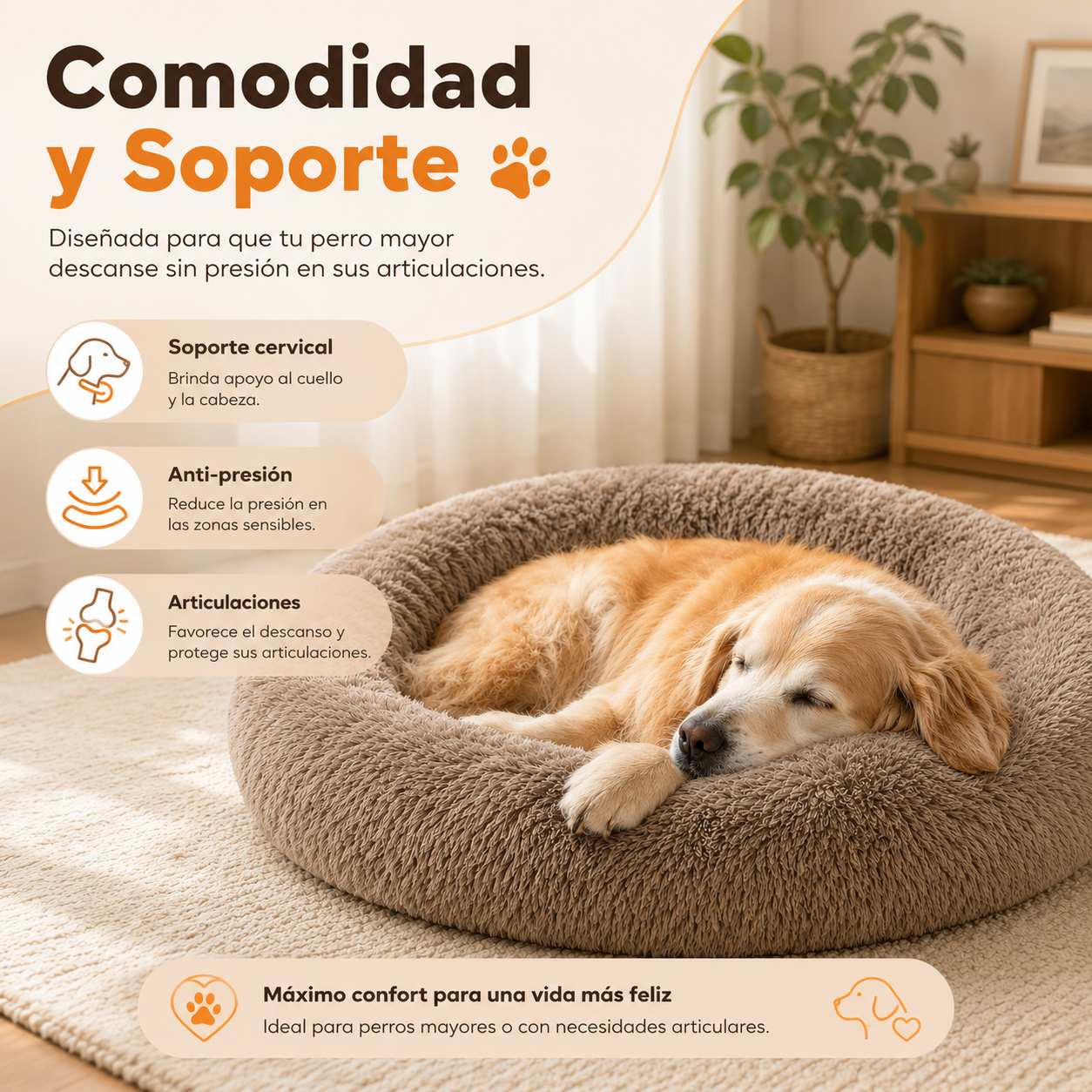 CAMA DONUT ANTI-ANSIEDAD