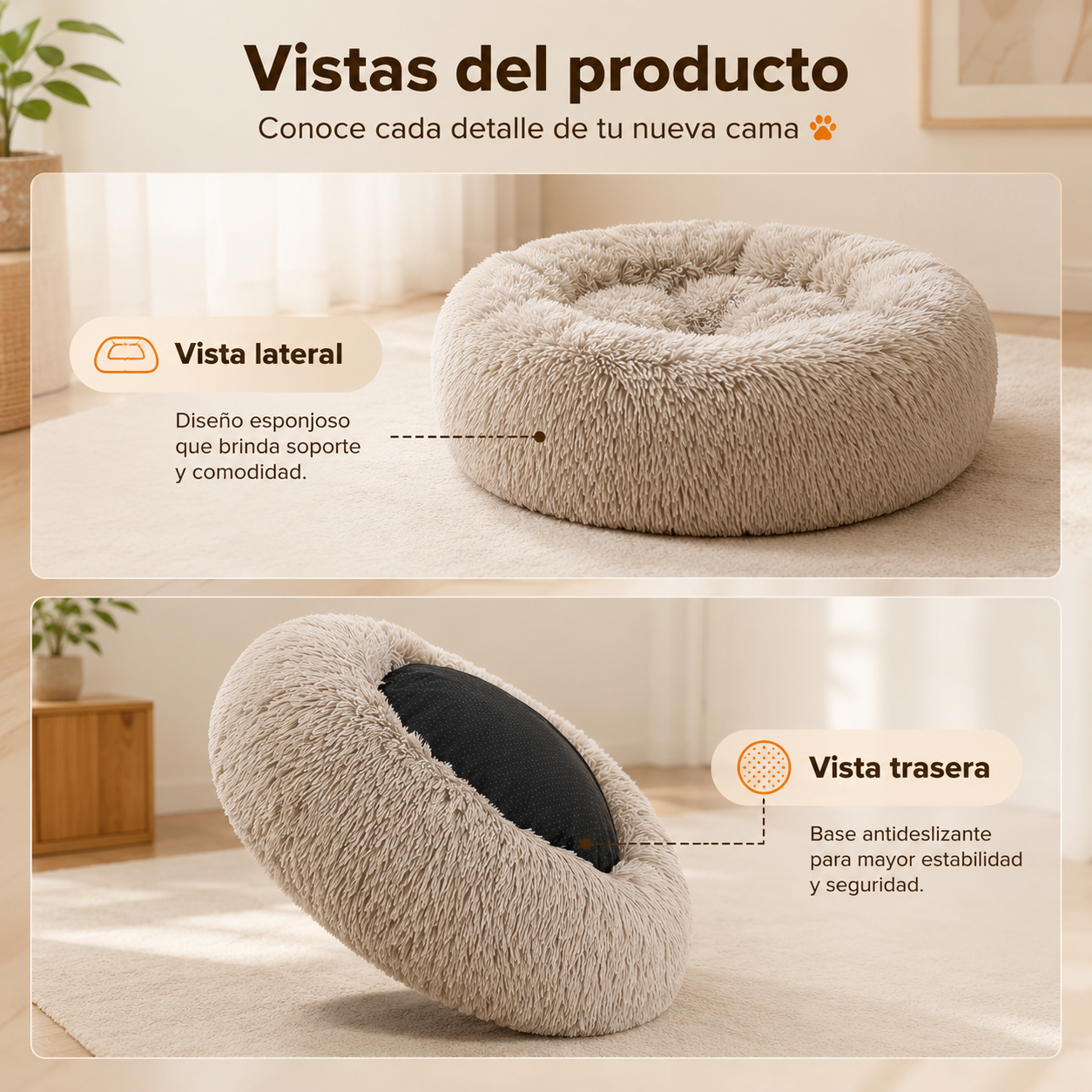 CAMA DONUT ANTI-ANSIEDAD