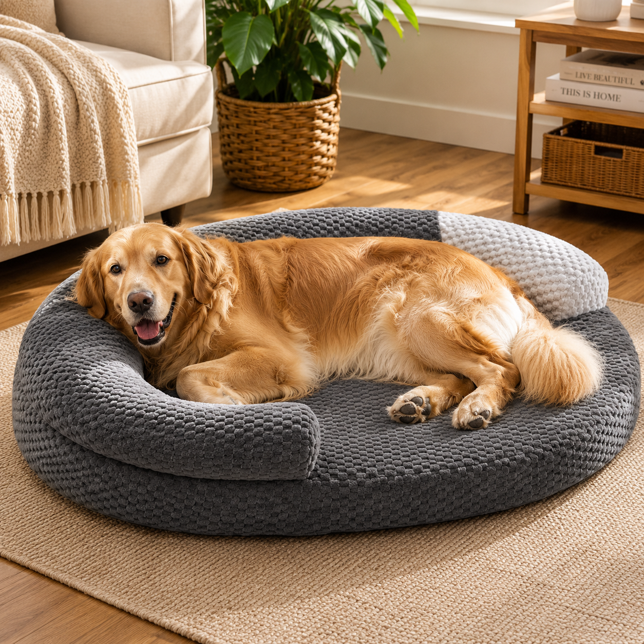 CAMA ORTOPÉDICA CON MEMORY FOAM