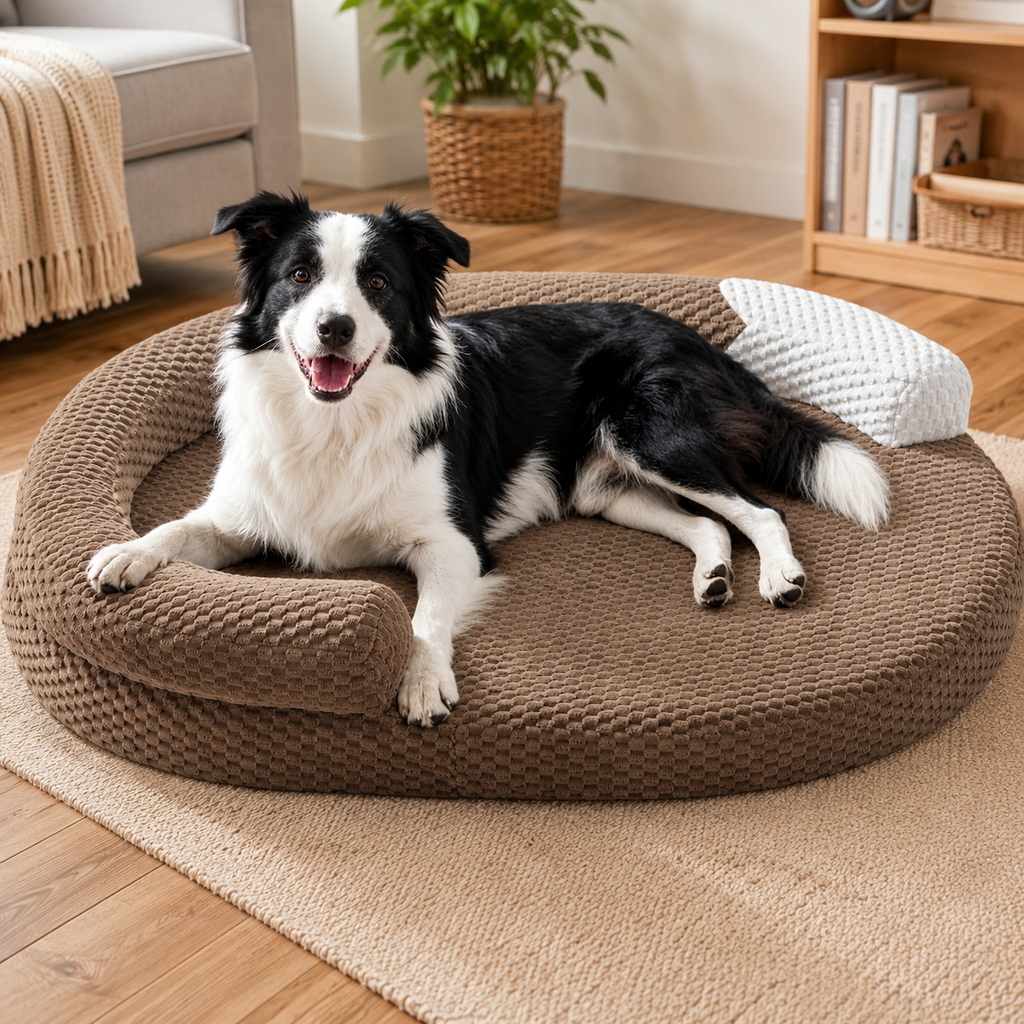 CAMA ORTOPÉDICA CON MEMORY FOAM